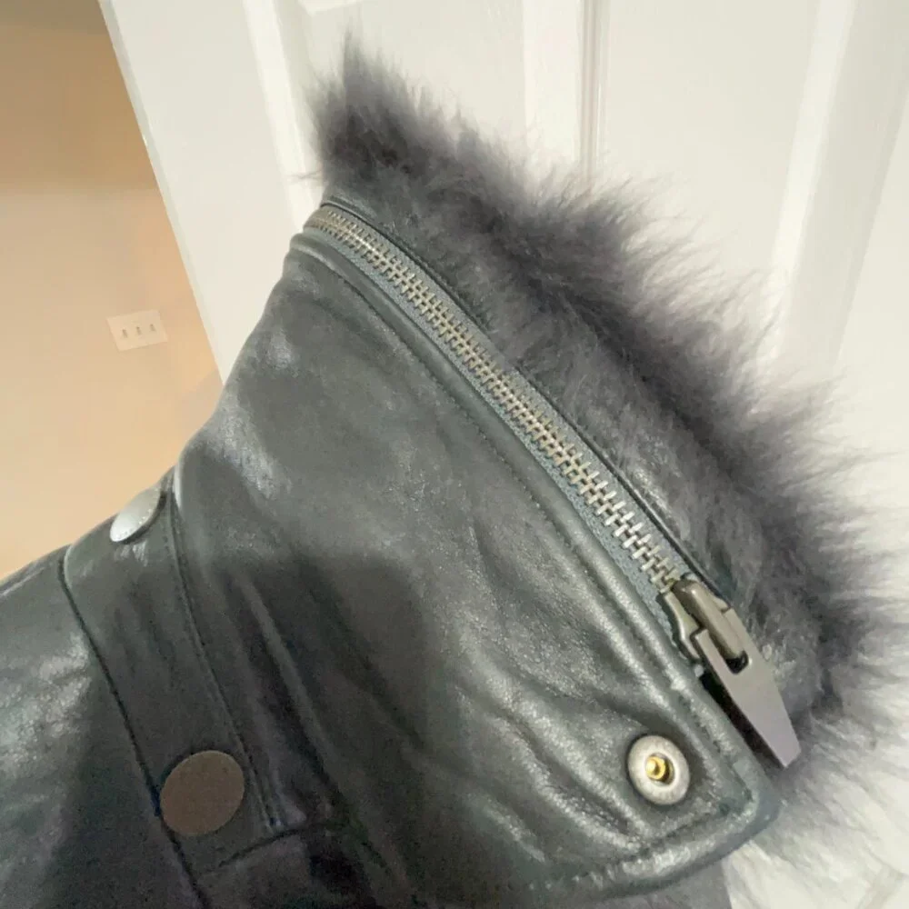 The Arrivals Rainier Leather Moto Jacket - Picture 9 of 9